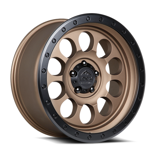 Lock Off-Road Wheels 50CAL Matte Desert Bronze