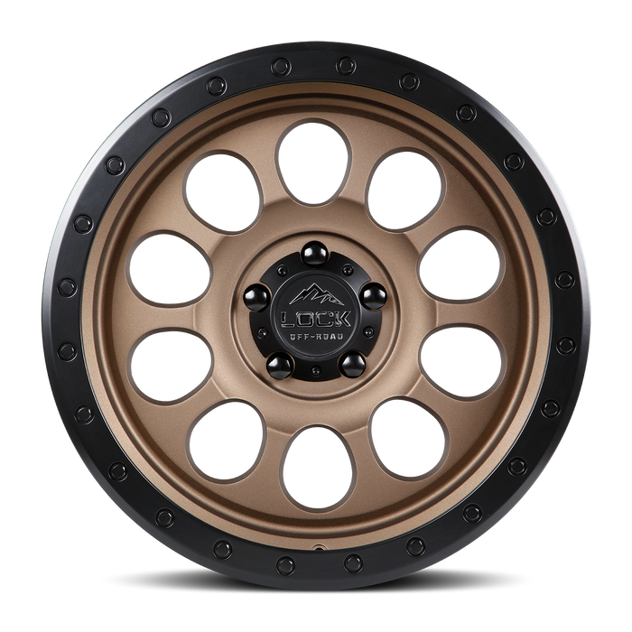 Lock Off-Road Wheels 50CAL Matte Desert Bronze