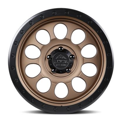 Lock Off-Road Wheels 50CAL Matte Desert Bronze