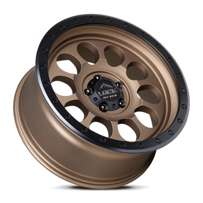 Lock Off-Road Wheels 50CAL Matte Desert Bronze