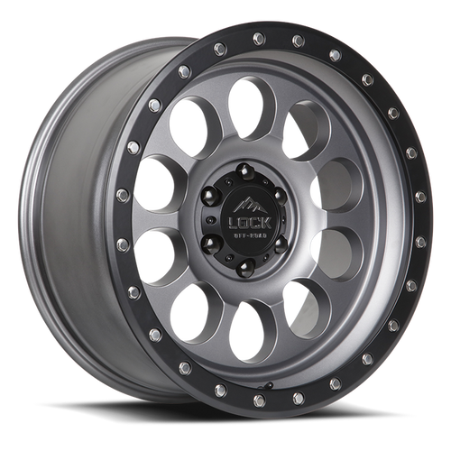 Lock Off-Road Wheels 50CAL Matte Grey