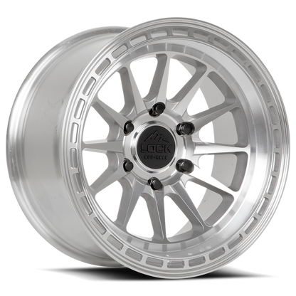 Lock Off-Road Wheels Baja Machine Face Polish