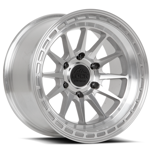 Lock Off-Road Wheels Baja Machine Face Polish