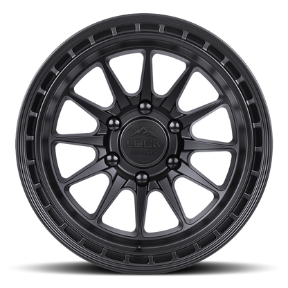 Lock Off-Road Wheels Baja Matte Black
