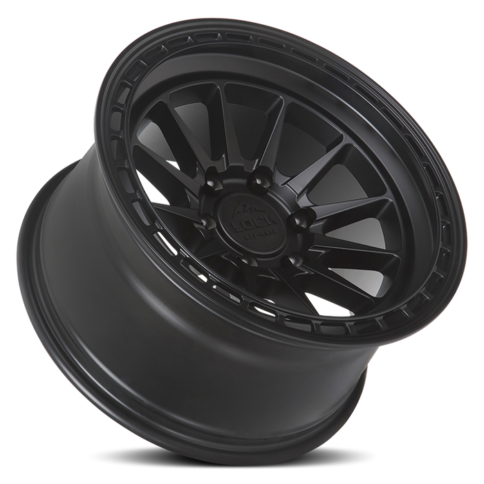 Lock Off-Road Wheels Baja Matte Black