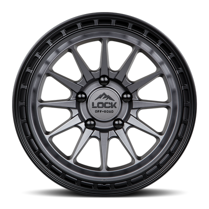 Lock Off-Road Wheels Baja Matte Grey