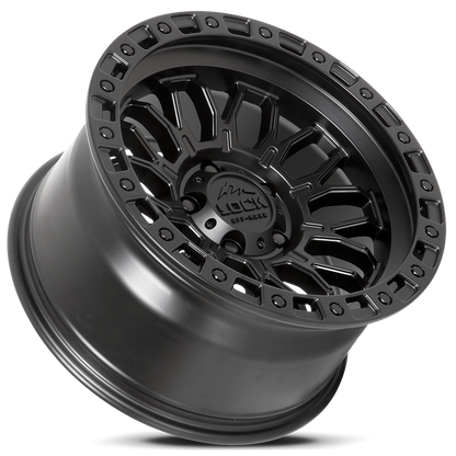 Lock Off-Road Wheels Combat Matte Black