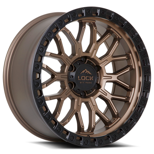 Lock Off-Road Wheels Combat Matte Bronze