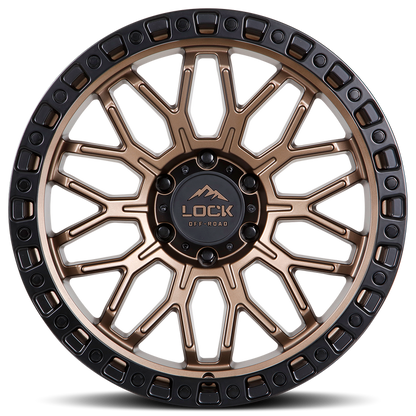 Lock Off-Road Wheels Combat Matte Bronze