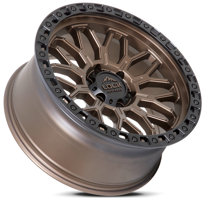 Lock Off-Road Wheels Combat Matte Bronze
