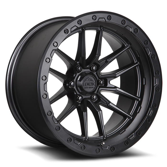 Lock Off-Road Wheels Krawler Matte Black