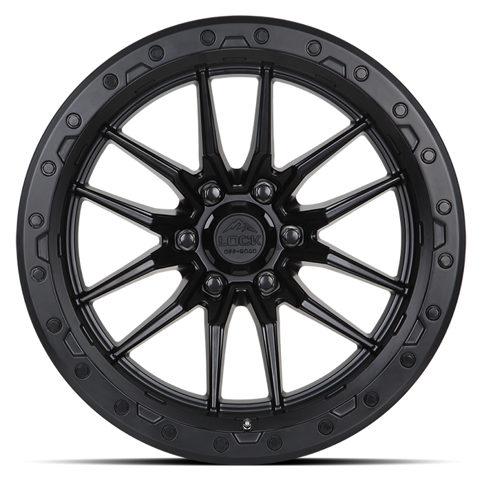 Lock Off-Road Wheels Krawler Matte Black