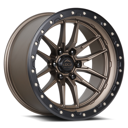 Lock Off-Road Wheels Krawler Matte Bronze