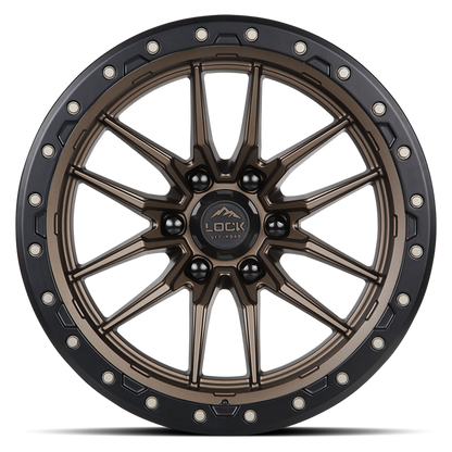 Lock Off-Road Wheels Krawler Matte Bronze