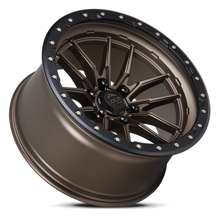 Lock Off-Road Wheels Krawler Matte Bronze