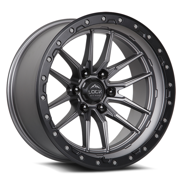Lock Off-Road Wheels Krawler Matte Grey