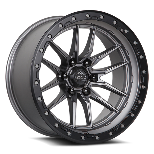Lock Off-Road Wheels Krawler Matte Grey