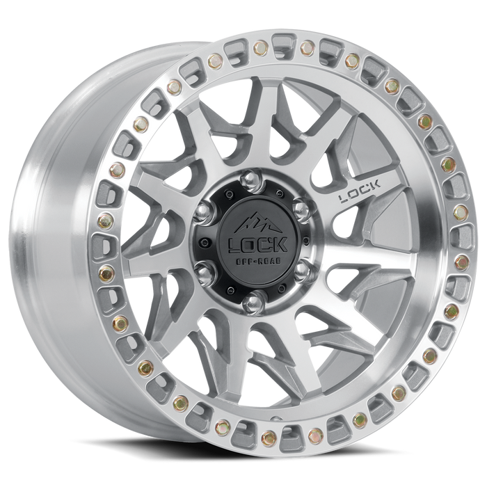 Lock Off-Road Wheels Lunatic Machine Face Polish