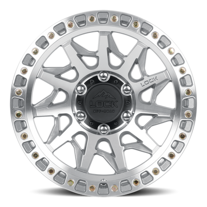Lock Off-Road Wheels Lunatic Machine Face Polish