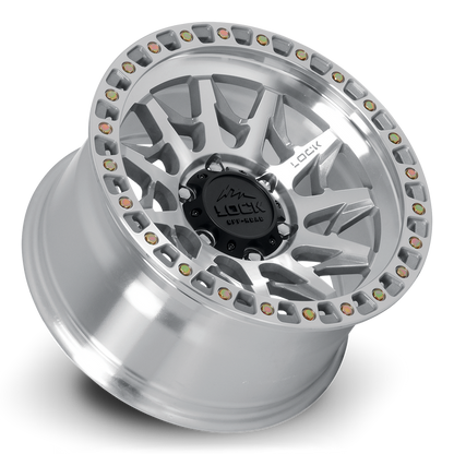 Lock Off-Road Wheels Lunatic Machine Face Polish