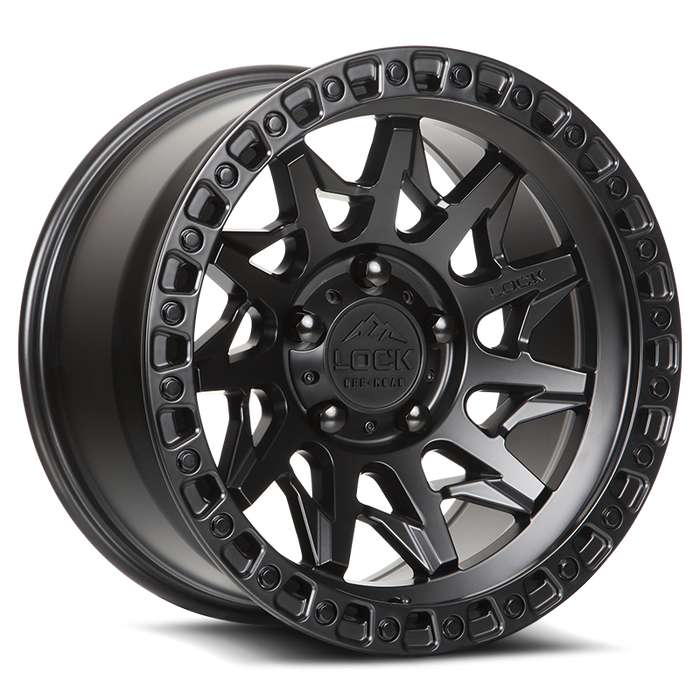 Lock Off-Road Wheels Lunatic Matte Black