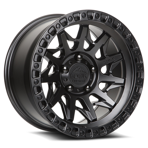 Lock Off-Road Wheels Lunatic Matte Black