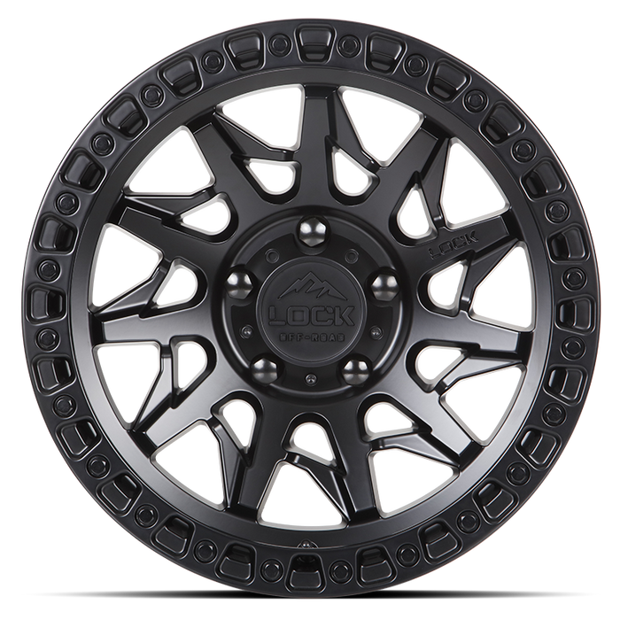 Lock Off-Road Wheels Lunatic Matte Black