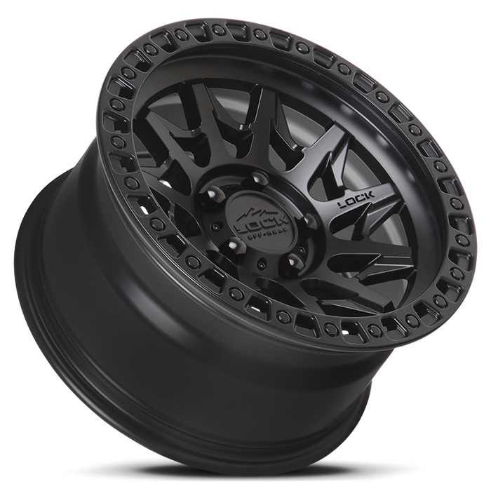 Lock Off-Road Wheels Lunatic Matte Black