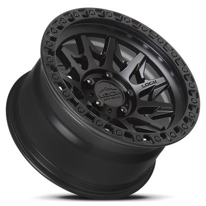 Lock Off-Road Wheels Lunatic Matte Black