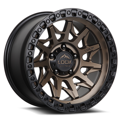 Lock Off-Road Wheels Lunatic Matte Bronze