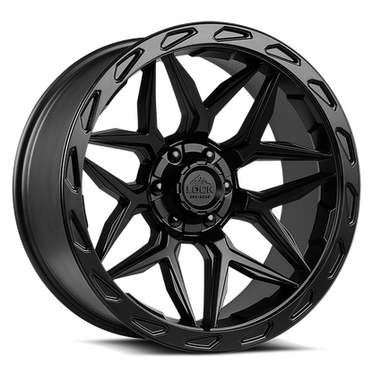 Lock Off-Road Wheels Matrix Matte Black