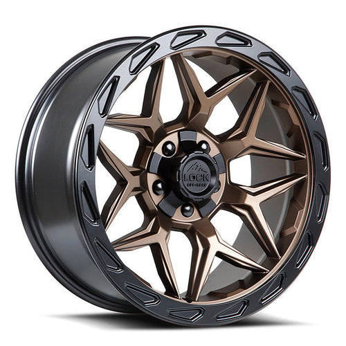 Lock Off-Road Wheels Matrix Matte Bronze