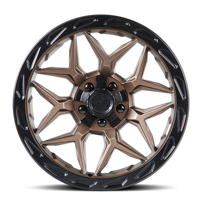 Lock Off-Road Wheels Matrix Matte Bronze