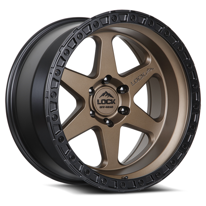 Lock Off-Road Wheels Olympus Matte Desert Bronze