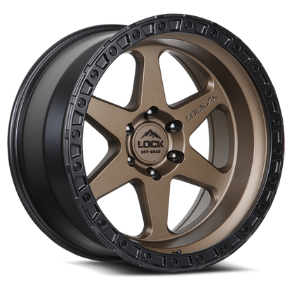 Lock Off-Road Wheels Olympus Matte Desert Bronze