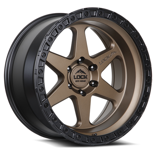 Lock Off-Road Wheels Olympus Matte Desert Bronze