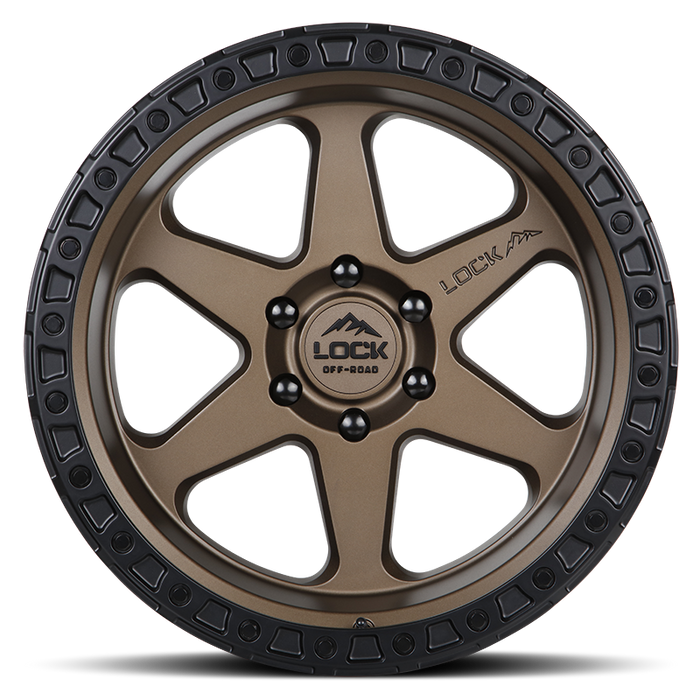 Lock Off-Road Wheels Olympus Matte Desert Bronze