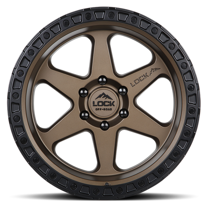 Lock Off-Road Wheels Olympus Matte Desert Bronze