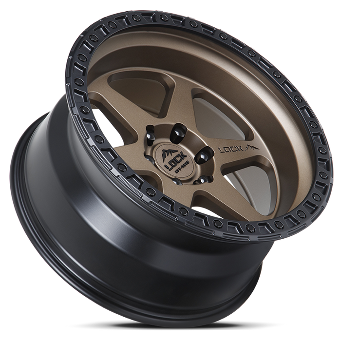 Lock Off-Road Wheels Olympus Matte Desert Bronze