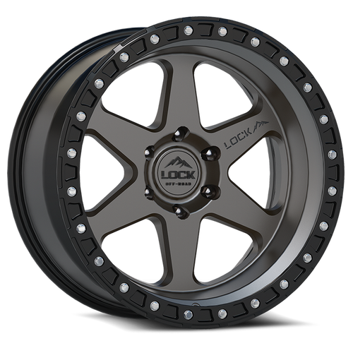 Lock Off-Road Wheels Olympus Matte Grey