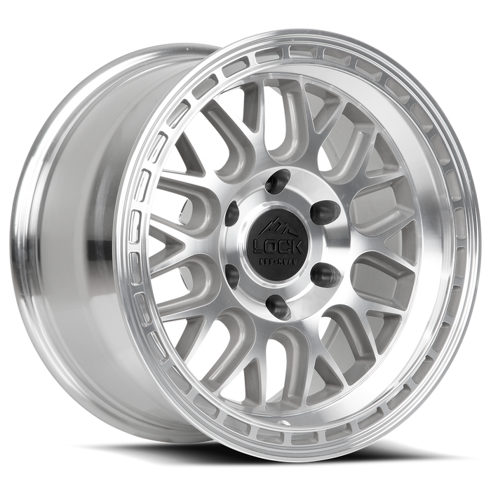 Lock Off-Road Wheels Onyx Machine Face Polish