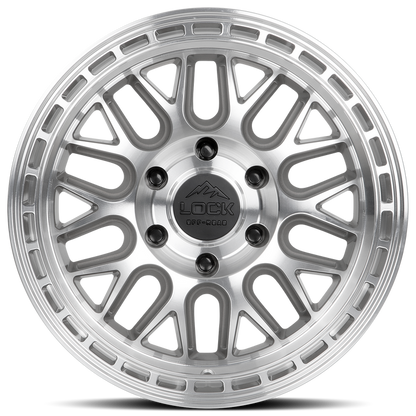 Lock Off-Road Wheels Onyx Machine Face Polish