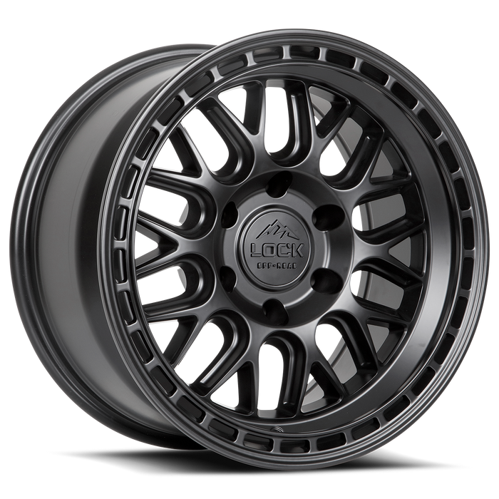Lock Off-Road Wheels Onyx Matte Black