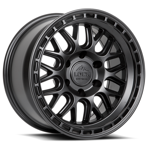 Lock Off-Road Wheels Onyx Matte Black