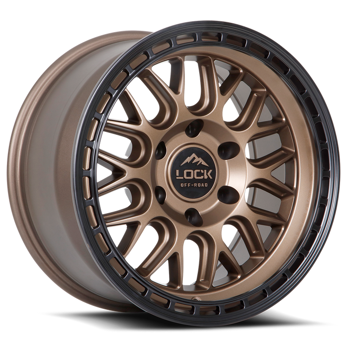 Lock Off-Road Wheels Onyx Matte Bronze