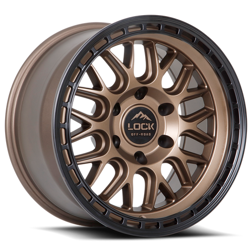 Lock Off-Road Wheels Onyx Matte Bronze