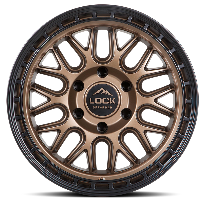 Lock Off-Road Wheels Onyx Matte Bronze