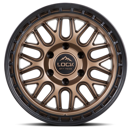 Lock Off-Road Wheels Onyx Matte Bronze