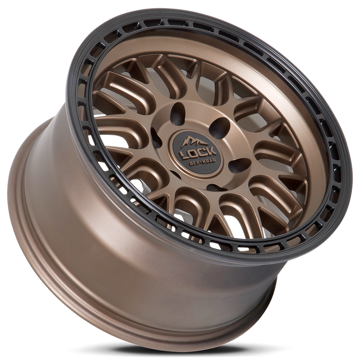 Lock Off-Road Wheels Onyx Matte Bronze