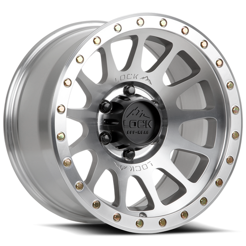 Lock Off-Road Wheels Yosemite Machine Face Polish